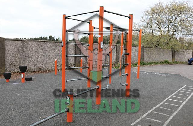 Calisthenics workout park in Blarney, Cork, featuring outdoor equipment for strength and functional fitness training