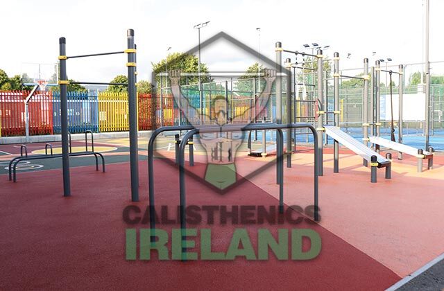 Calisthenics workout equipment in Dundrum, Dublin, designed for outdoor bodyweight training and functional fitness exercises