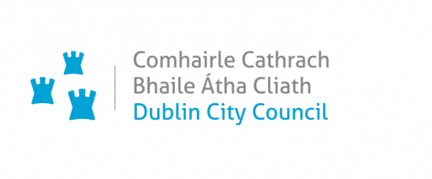 Dublin City Council logo, partner in Calisthenics Ireland community fitness projects and events