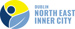 Dublin North East Inner City logo, supporting Calisthenics Ireland community fitness initiatives and local engagement projects