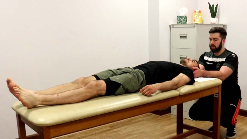 Sports massage session at Restore Physiotherapy Ballinteer supporting training recovery