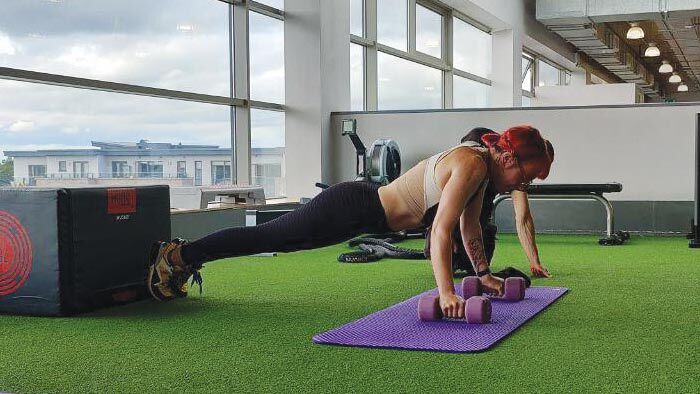 Olive sharing her calisthenics weight loss journey and personal training testimonial with Calisthenics Ireland