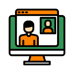 online video call icon