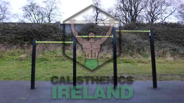 Liffey Valley Park public fitness space in Dublin
