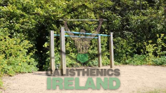 Calisthenics park in Cabinteely Park, South Dublin