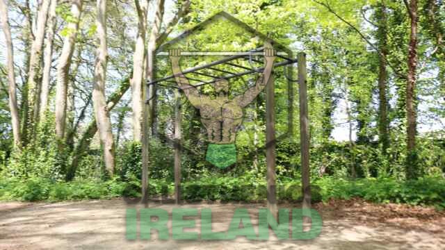 Monkey bar in Cabinteely Park, South Dublin
