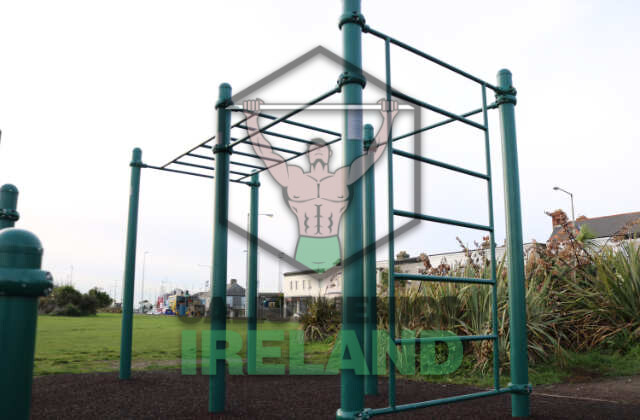 Public monkey bar in Clontarf, North Dublin