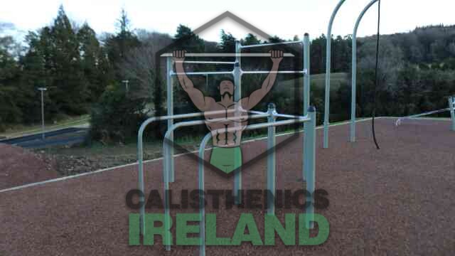 Outdoor gym in Fernhill Park, South Dublin