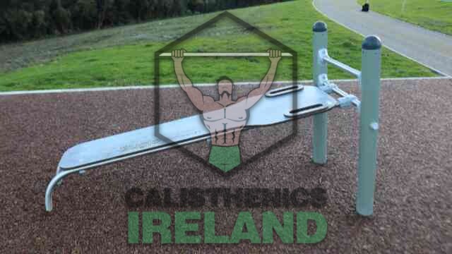 Street workout area in Fernhill Park, South dublin