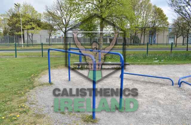 Street workout equipment in Ballyfermot, Dublin