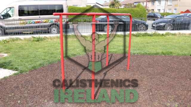 Public outdoor gym in Sandymount, Dublin