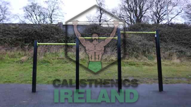 Liffey Valley Park public fitness space in Dublin