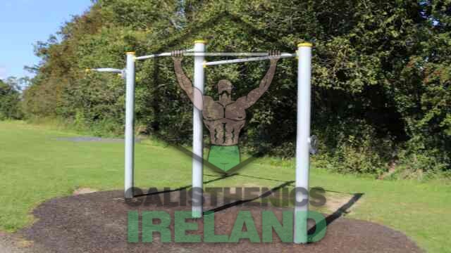 calisthenics equipment in Marlay Park, South Dublin
