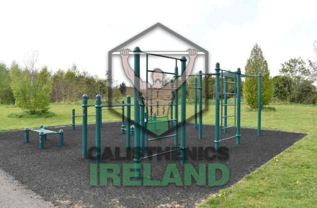 Calisthenics park in Millennium Park, Dublin