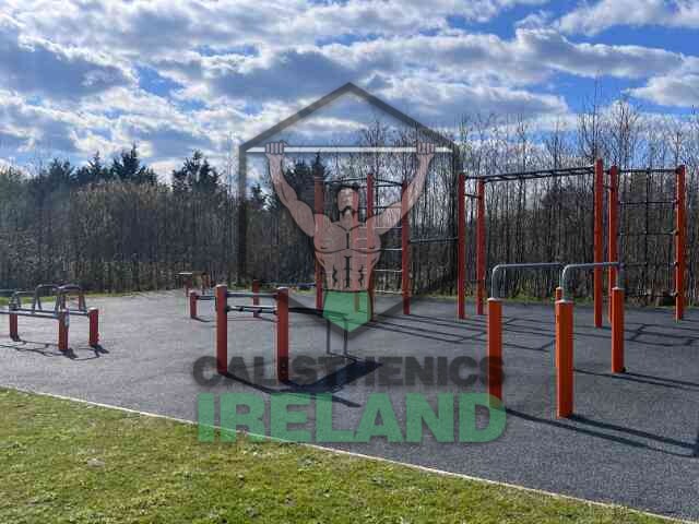 Calisthenics park in Tramore Valley Park, Cork